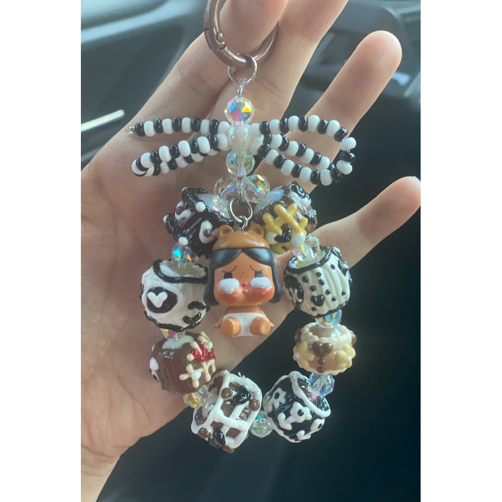 preloved popmart popbean crybaby bag charm