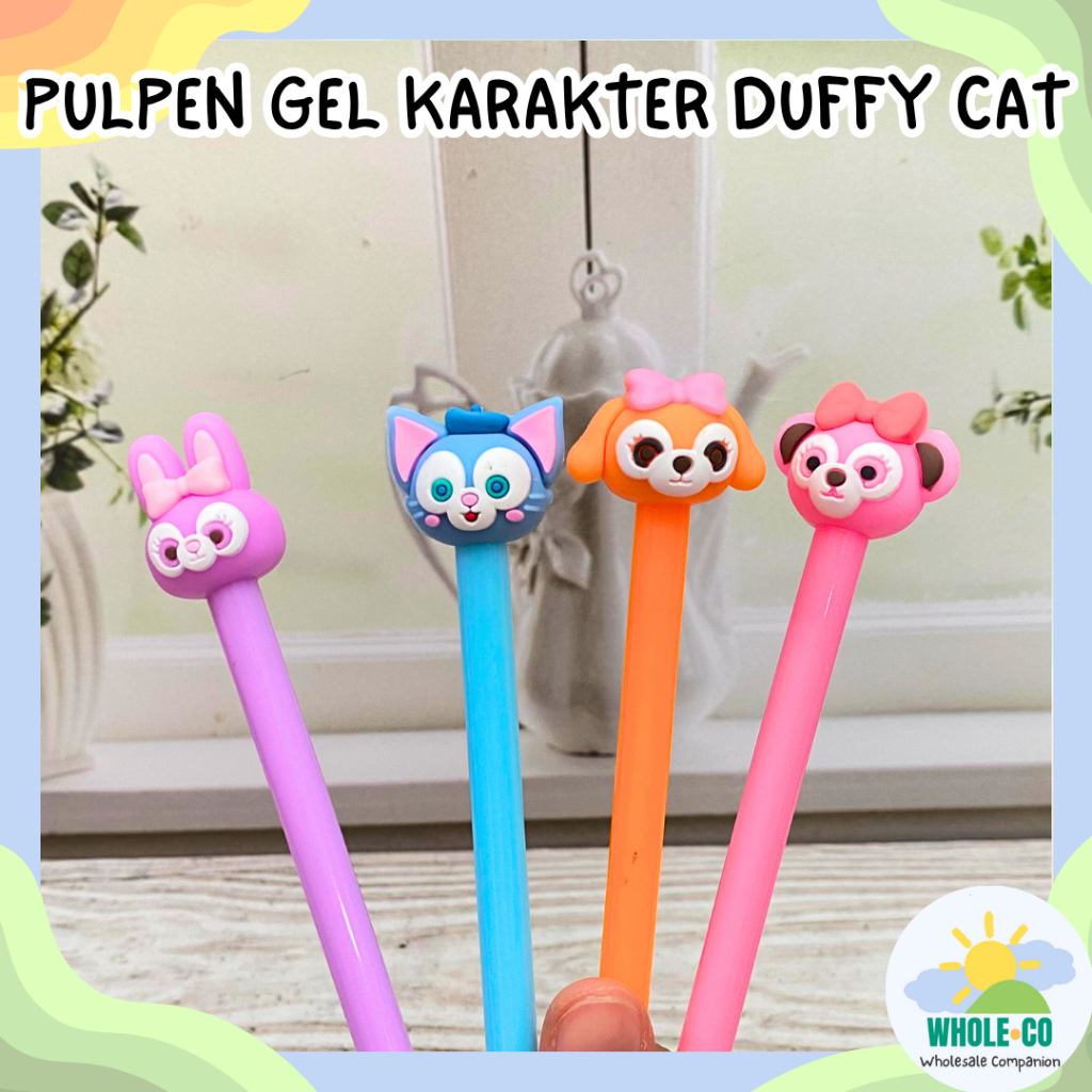 

Pulpen Gel Karakter Duffy Cat Premium Stella Lou Gelatoni Shellie May Lucu Unik Imut Termurah Grosir Cod