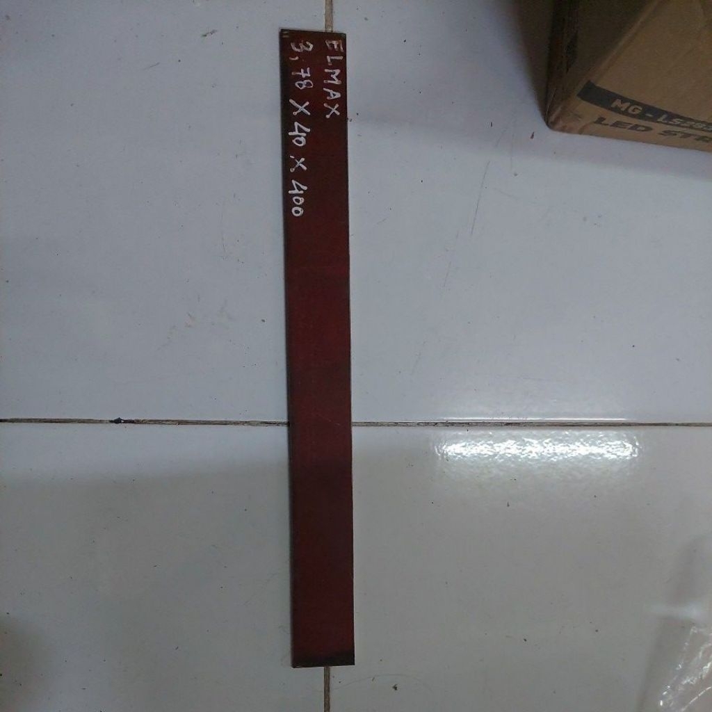 Baja Elmax 3,78x40x400mm Powder Metallurgy Original perkakas /pisau