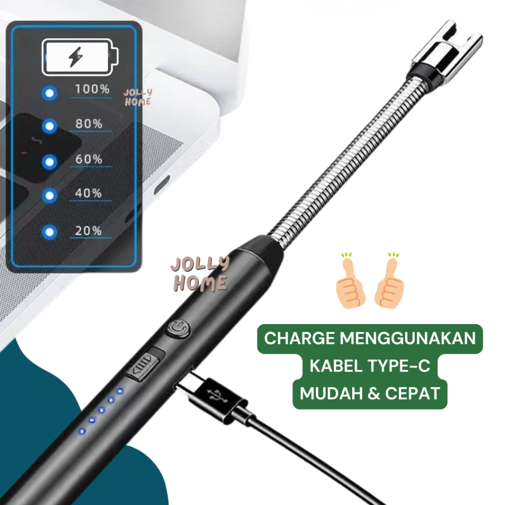 Pemantik kompor elektrik pemantik listrik USB rechargeable korek kompor elektrik USB korek api