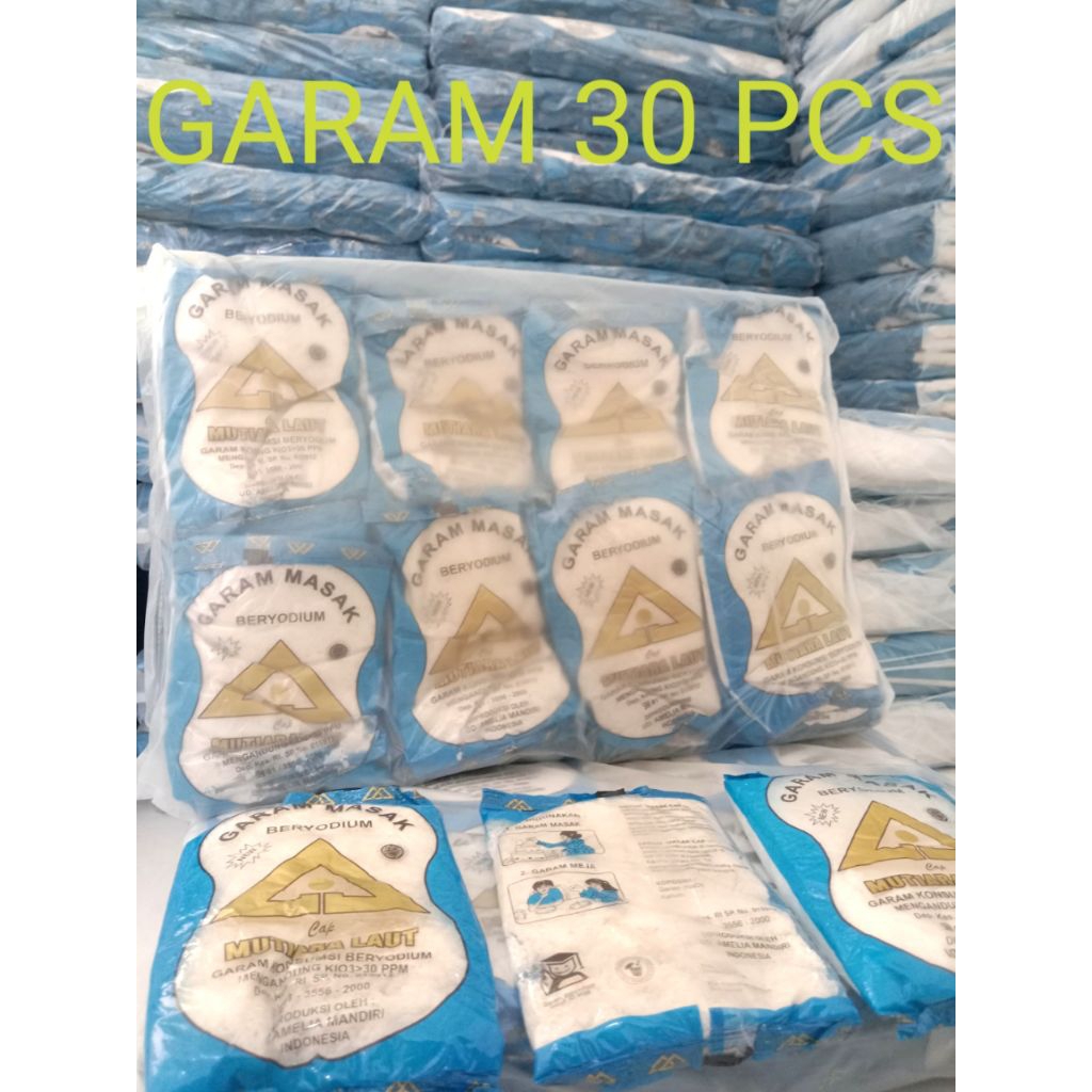 

murah 30 pcs garam masak halus beryodium