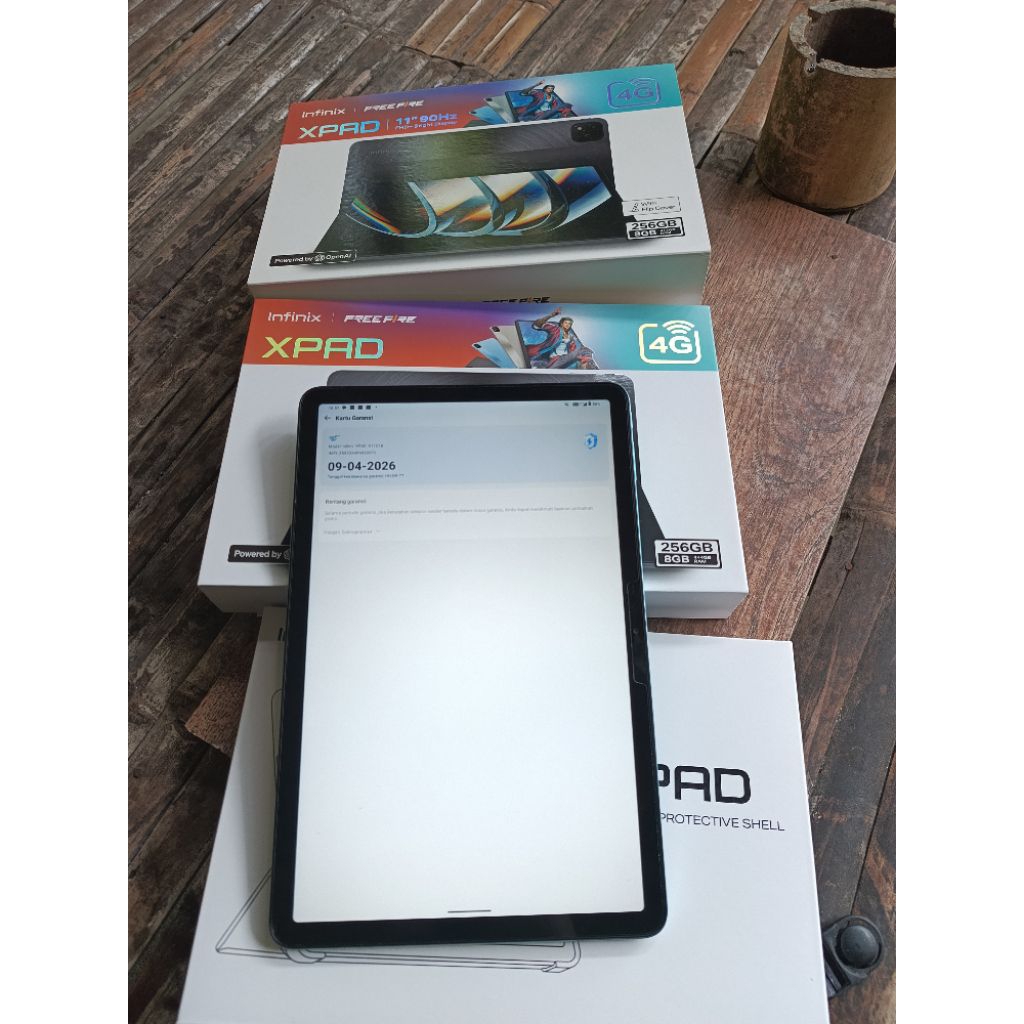 Infinix XPAD 4GB / 256GB 4G LTE Garansi resmi tab tablet pad