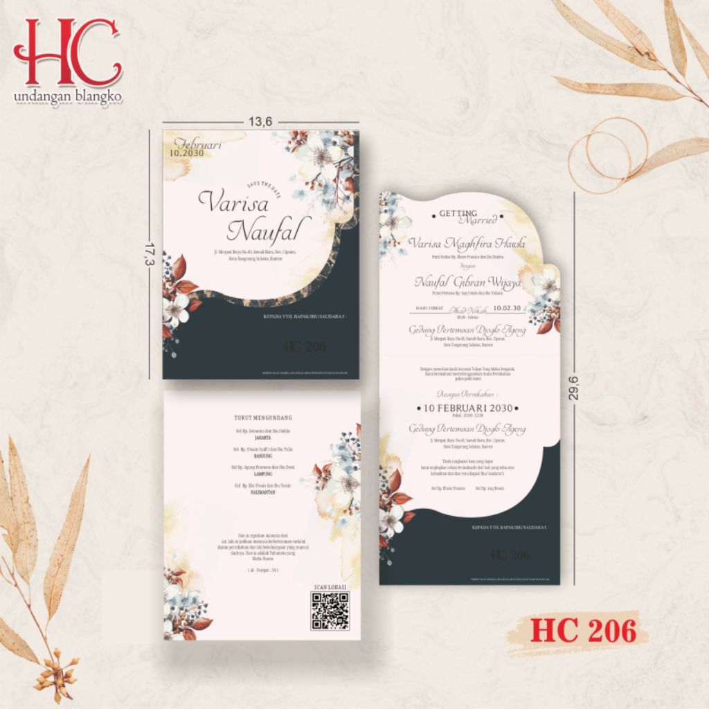

Undangan murah B. HC
