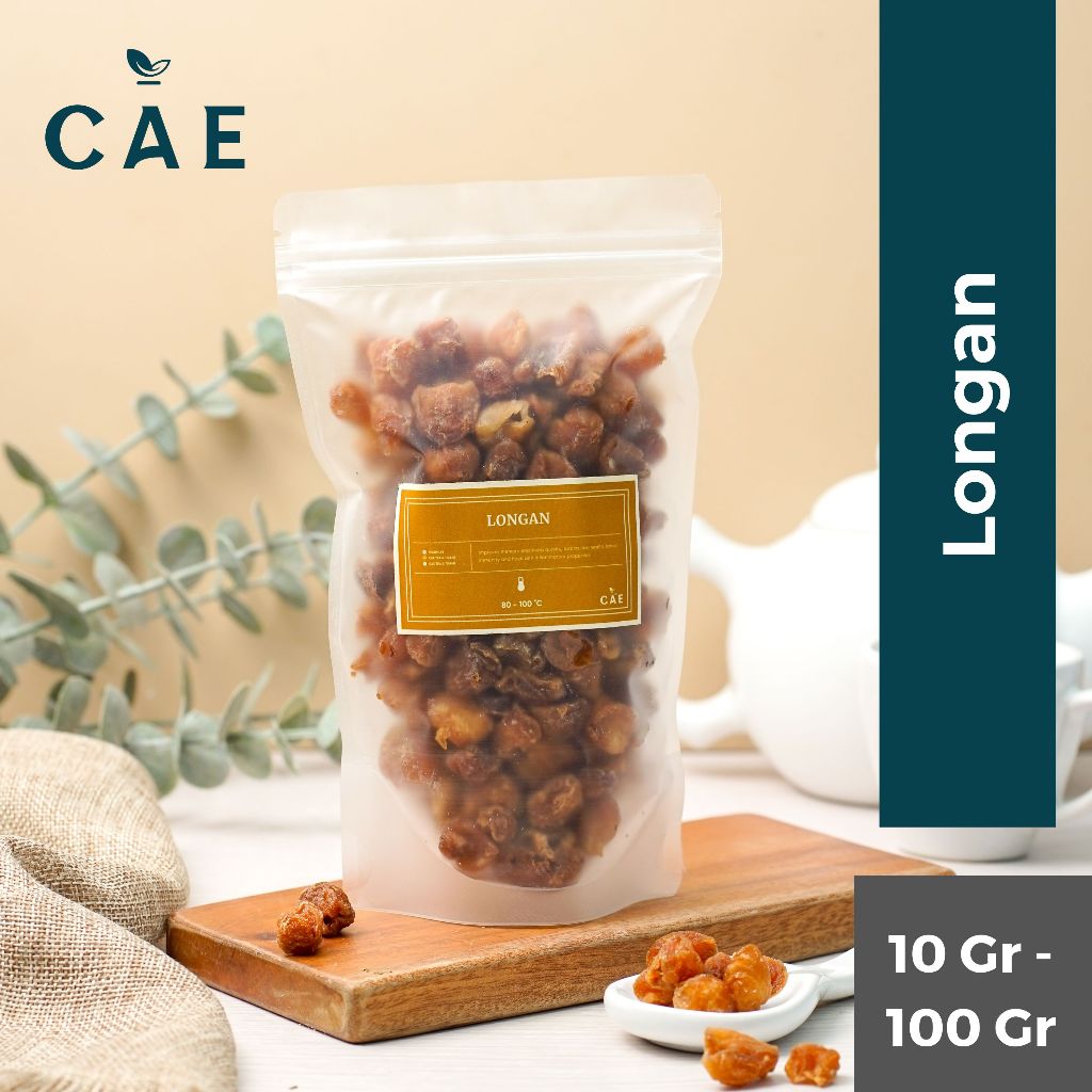 

Longan Dried Fruit Buah Kelengkeng Klengkeng Lengkeng Kering Natural 10Gram - 100 Gram