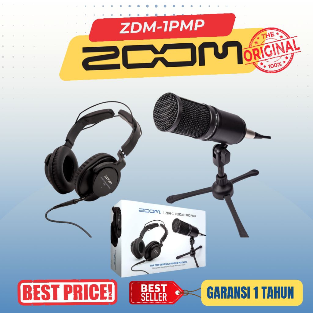 Zoom ZDM-1PMP Podcast Mic Pack