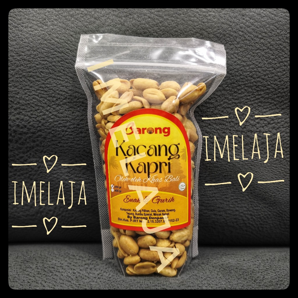 

Kacang Bali Kapri 250 Gr "Barong