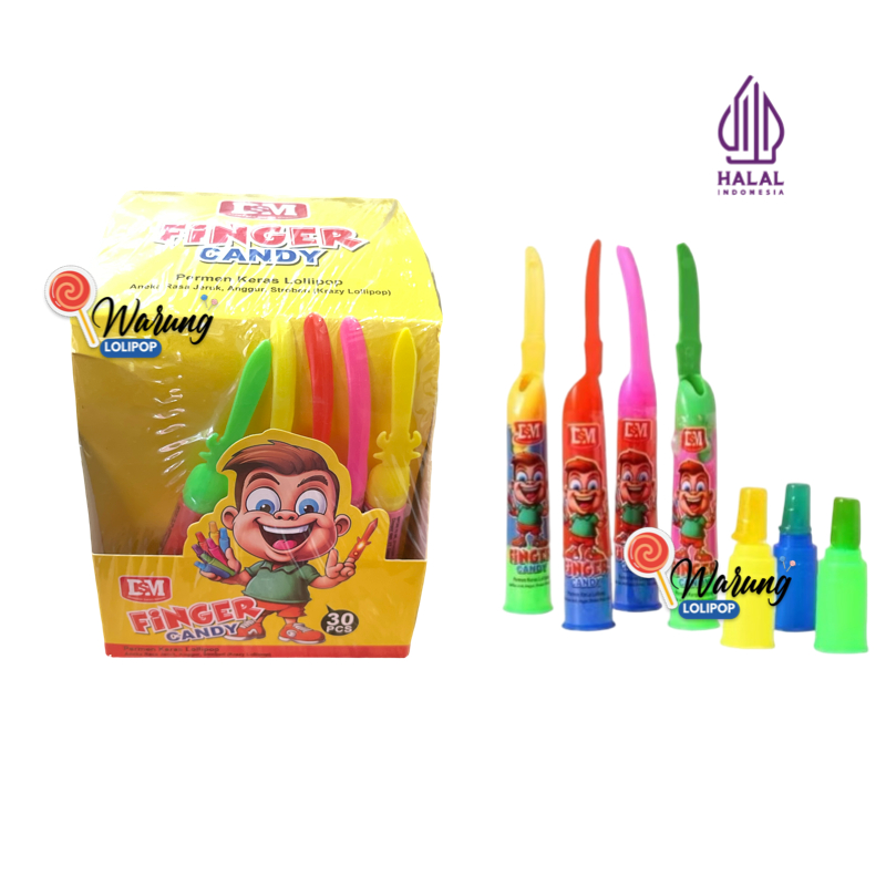 

Classica2106 Candy Kuku Lampir Nyala 30X10Gr Permen Rasa Buah I Permen Nyala