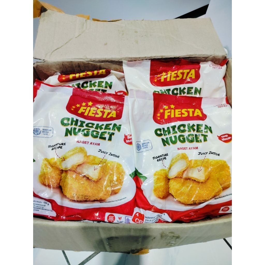 

fiesta chicken Nugget 400 gr