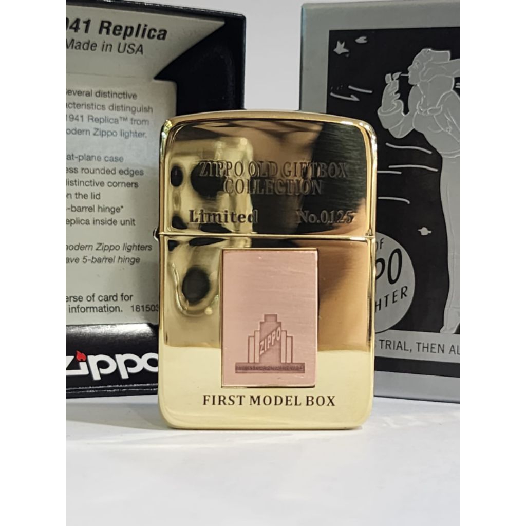 Original Zippo 1941 Old Box