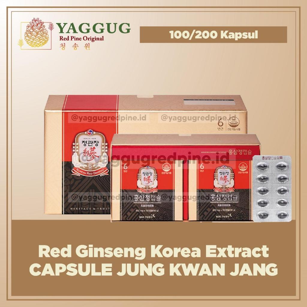 Red Ginseng Korea Extract Kapsul Jung Kwan Jang