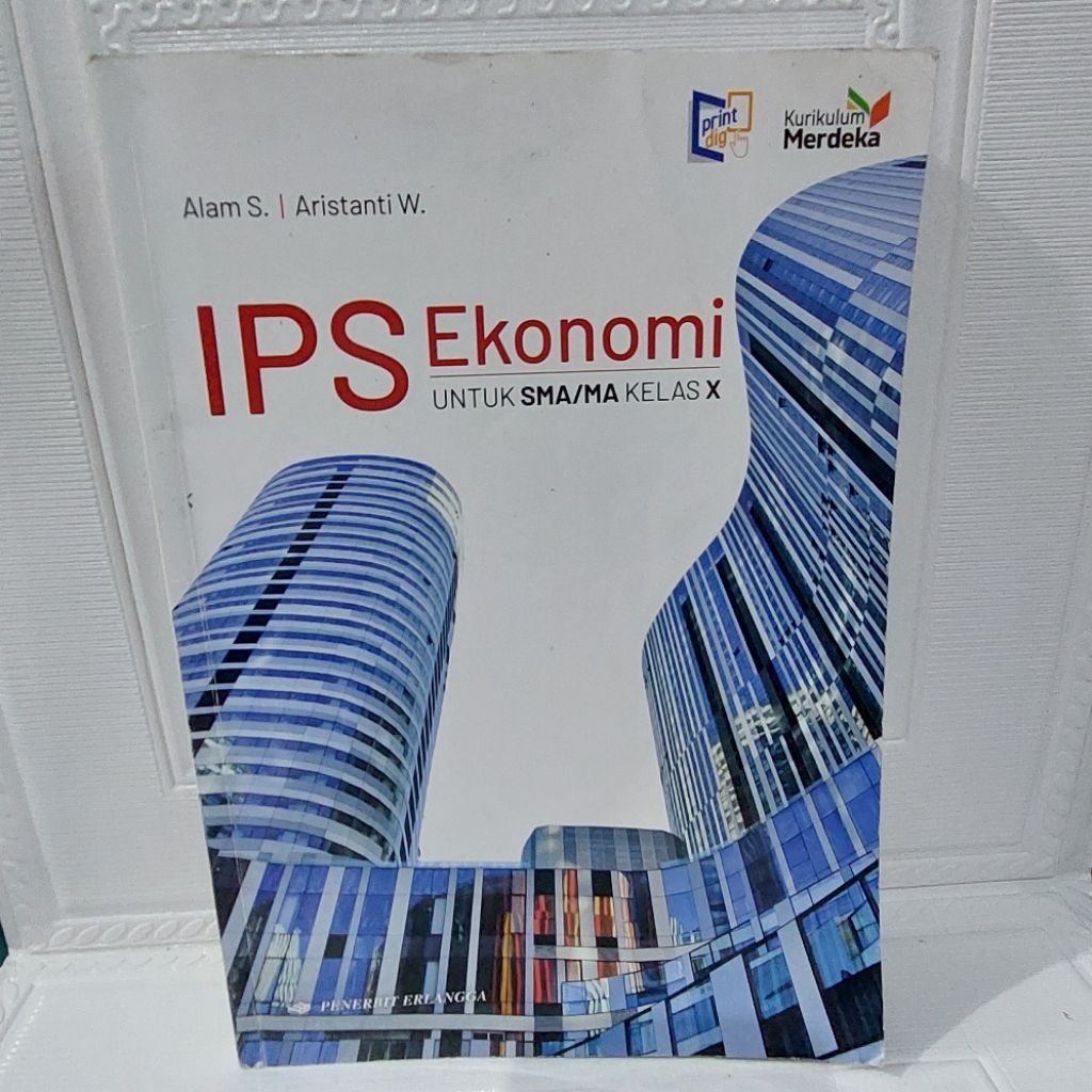 BUKU EKONOMI KELAS 10 KURIKULUM MERDEKA ERLANGGA