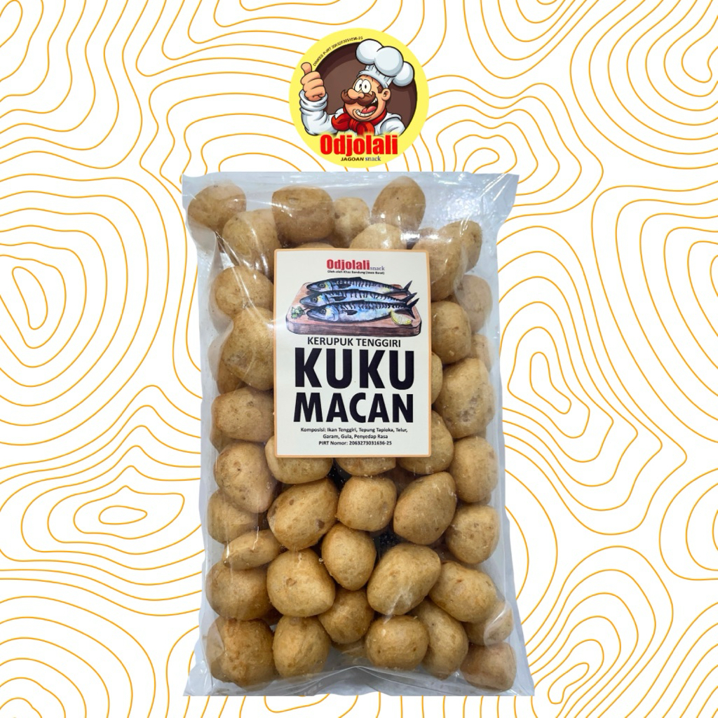 

Kerupuk Ikan Tenggiri Kuku Macan Odjolali Snack