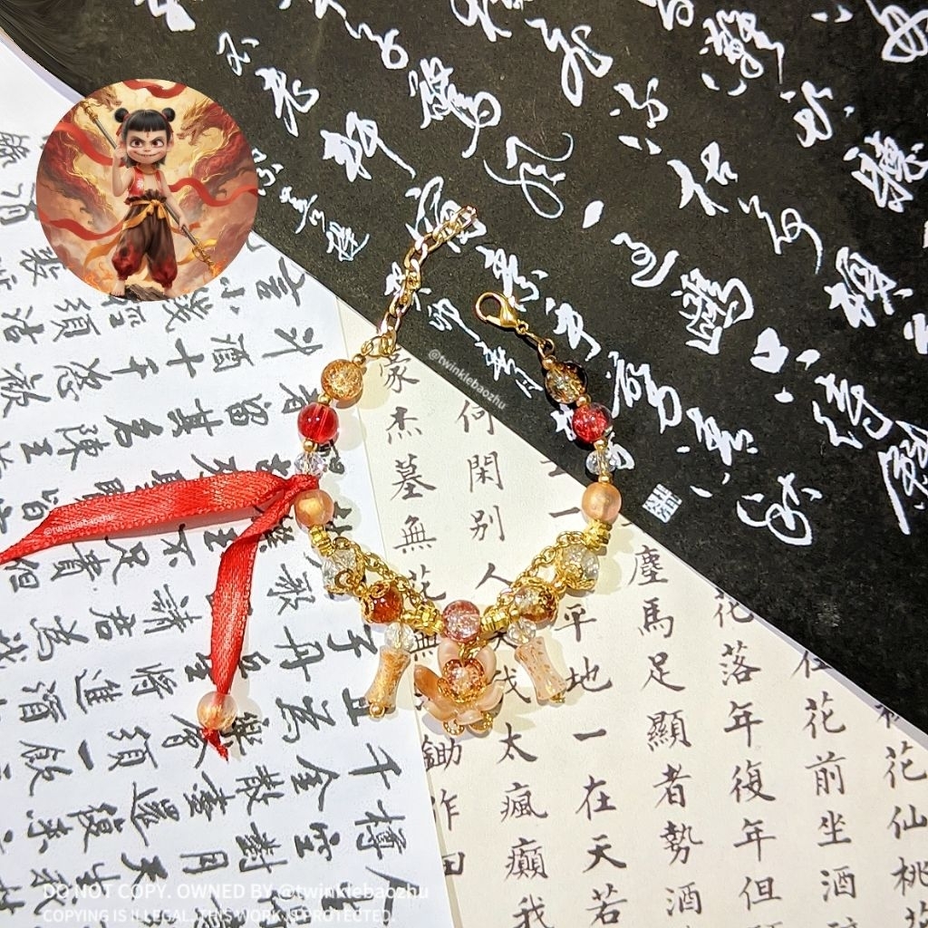 GELANG NEZHA/GELANG DONGHUA/GELANG DRACHIN/GELANG CDRAMA/GELANG COSPLAY/GELANG CUSTOM/GELANG CHINA