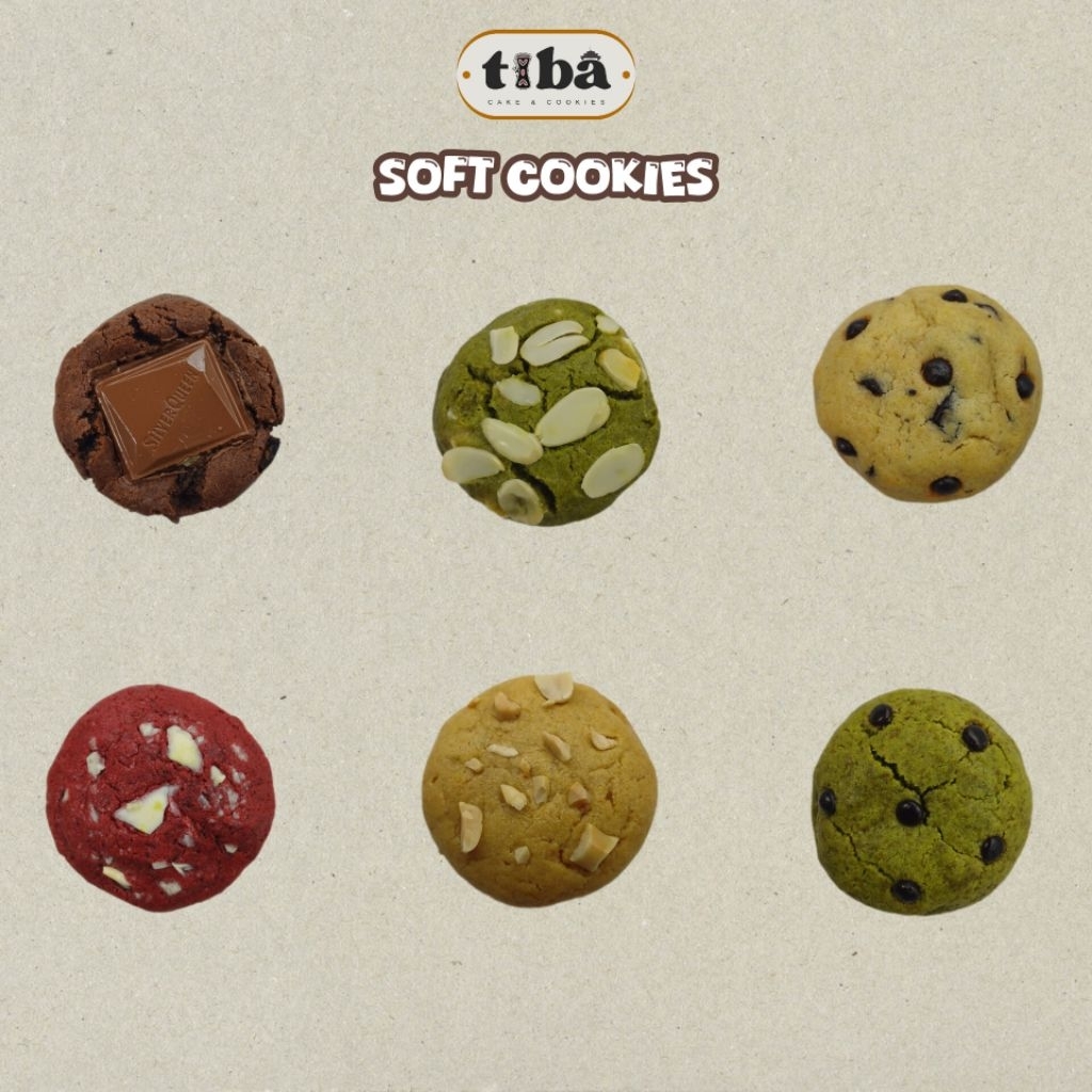 

soft cookies by tiba cookies