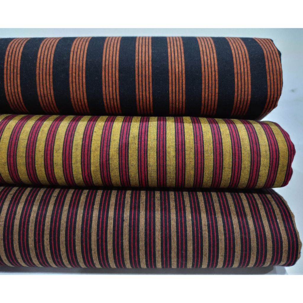 KAIN LURIK --CEK DESKRIPSI SEBELUM MEMBELI -- KAIN TENUN--KAIN KATUN--KAIN GARIS-KAIN MOTIF--KAIN TR