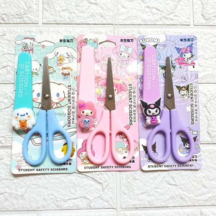 

Gunting Anak / Tutup / Sarung / Student Scissors / Karakter UNICORN