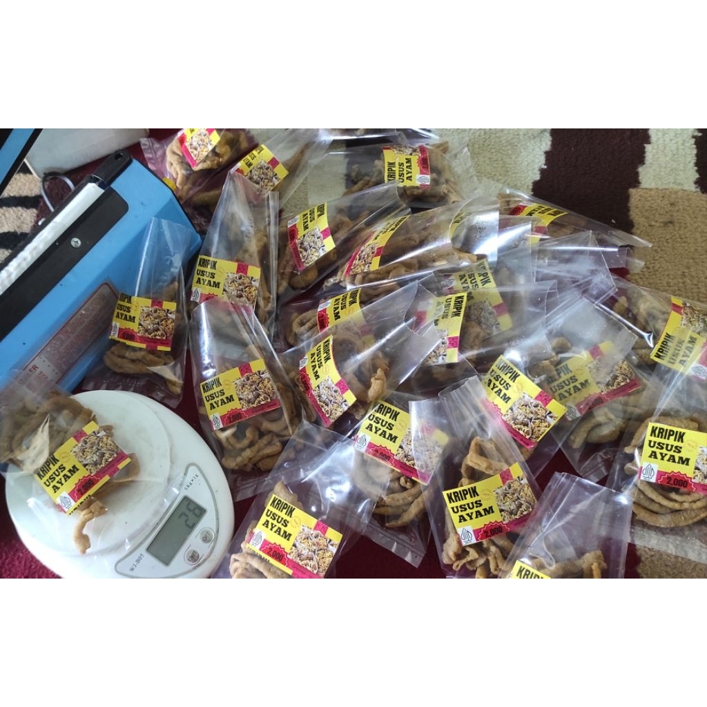 

kripik usus ayam kemasan ekonomis 2000
