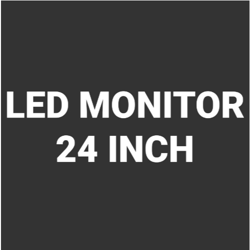LED Layar Monitor 24 inch