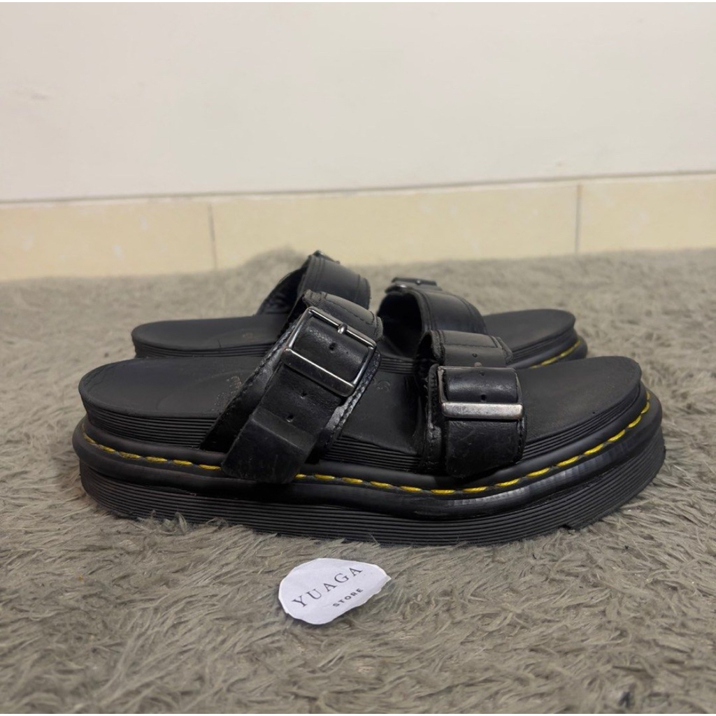(Size 37) Dr Martens Myles Sandals Black Original