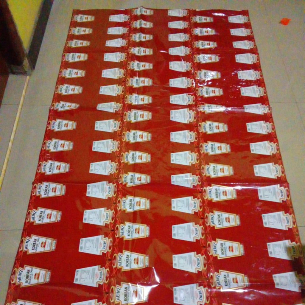 PLASTIK TEBAL TAPLAK MEJA