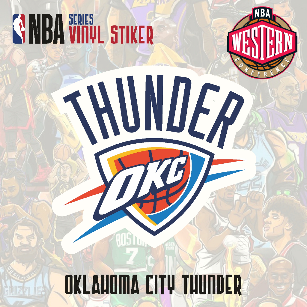 

Stiker Cutting NBA Oklahoma City Thunder ( Vinyl )