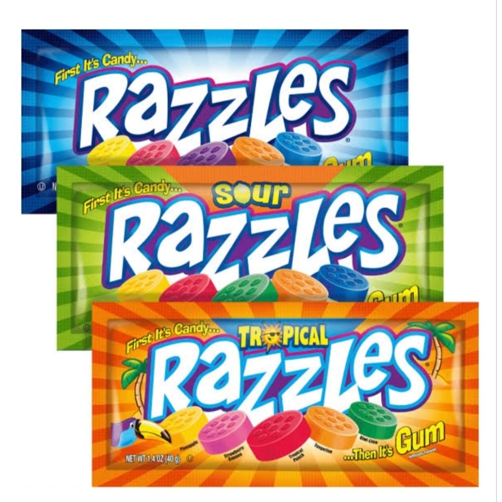 

RAZZLES CANDY GUM