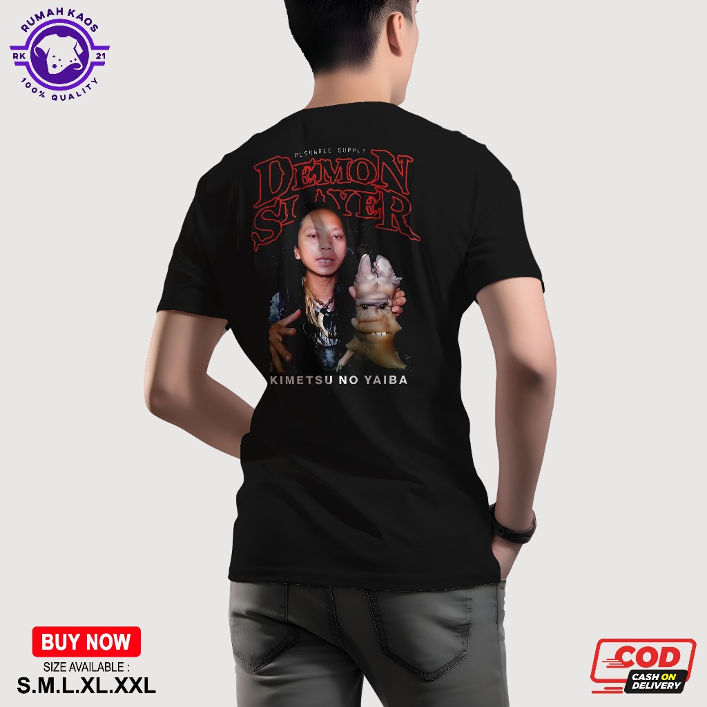 Kaos Parodi Demon Slayer x Dede Inoen | Pleasure World