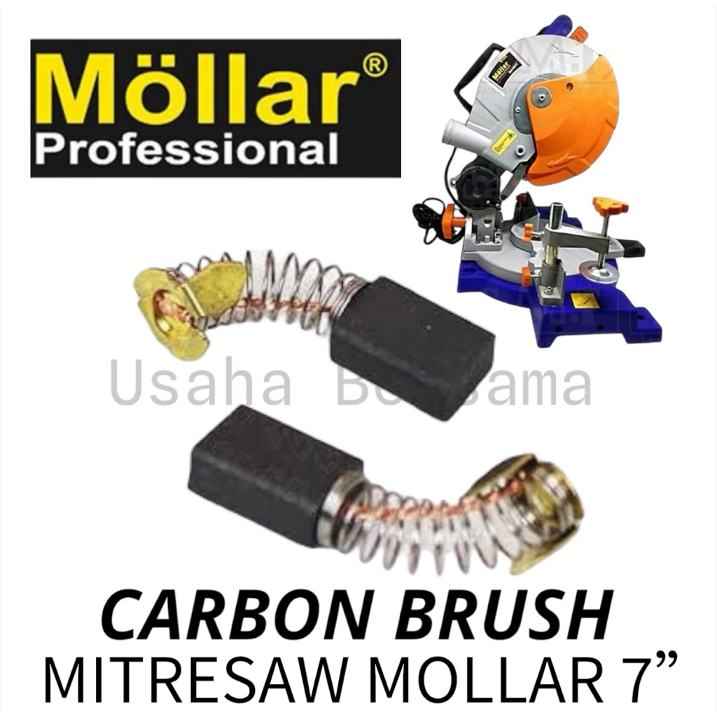 MOLLAR CARBON BRUSH MESIN MITRE SAW MOLLAR 7” UI