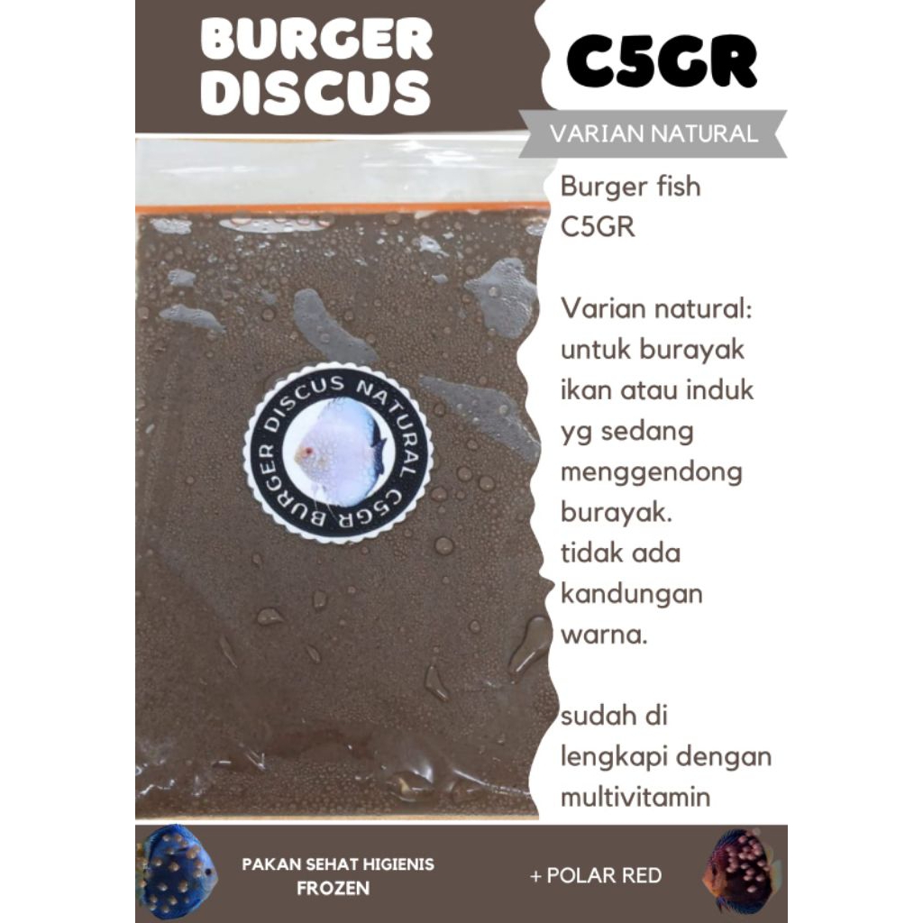 

Burger discus natural C5gr