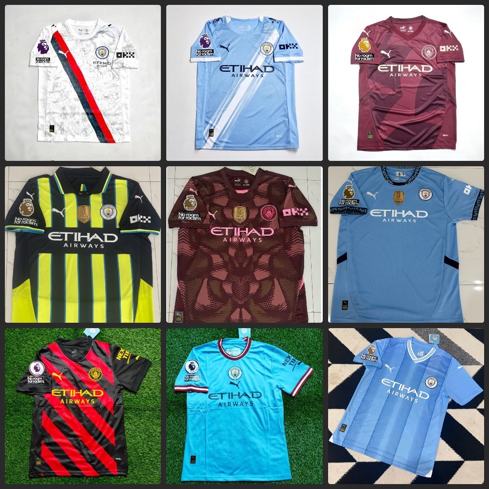 CITY HOME AWAY 3RD PATCH EPL JERSEY BAJU BOLA 2022 - 2026 GRADE ORI BIG JUMBO XXL 2XL XXXL 3XL XXXXL
