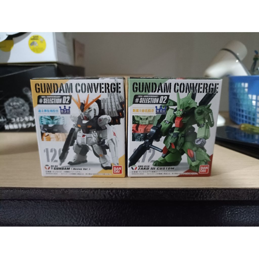 FW Gundam Converge Selection 02 - Nu Gundam 120 + Zaku III Custom 272