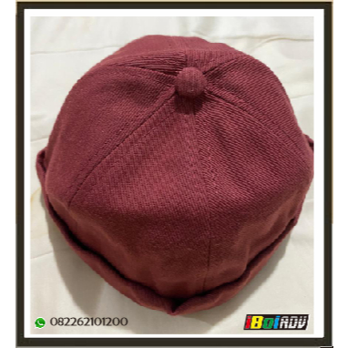 Topi Hijrah Custom Cetak Sablon DTF