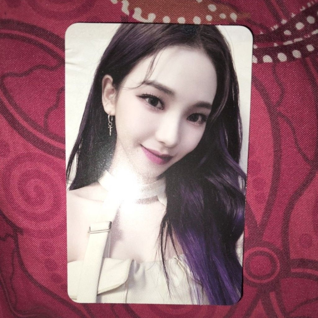 OFFICIAL PHOTOCARD KARINA AESPA GIRLS