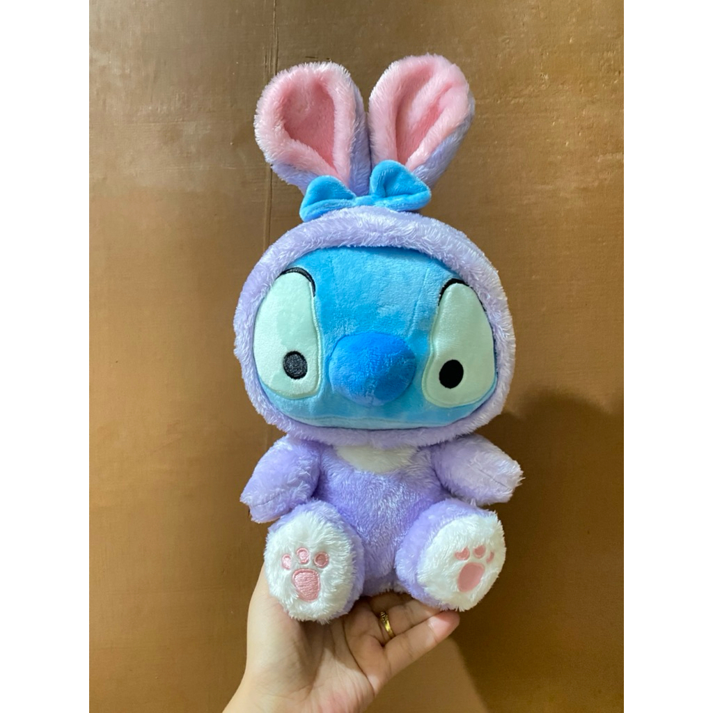 Boneka Karakter Stitch Kostum Stella Lou Purple size 26cm Original / Boneka Stitch Kostum Bunny / Bo