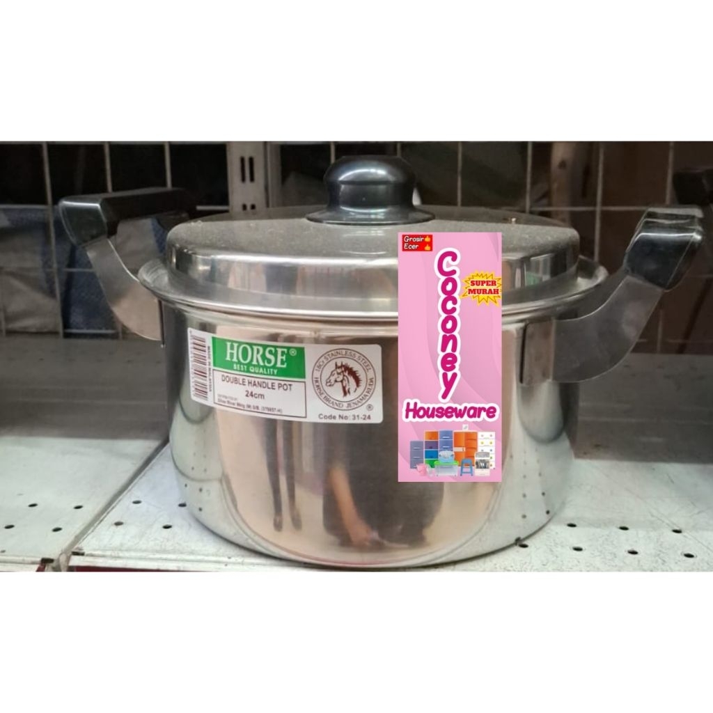 Panci Horse Stainless Steel 24 cm