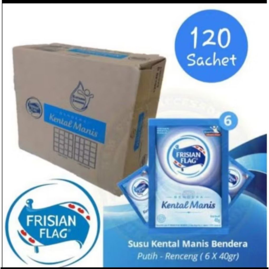 

Frisian flag saset putih