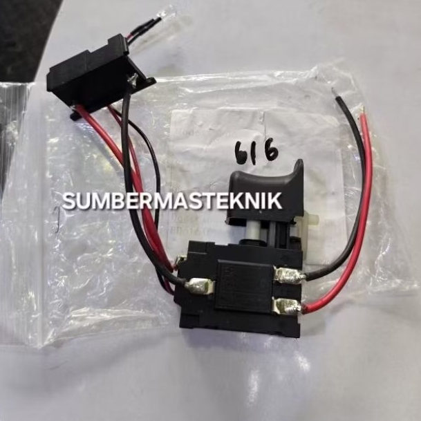 SWITCH DOLIZ BD616 SAKLAR ONOFF MESIN BOR CORDLESS DOLIZ BD 616 SWIT BOR BATERAI DOLIZ BD616