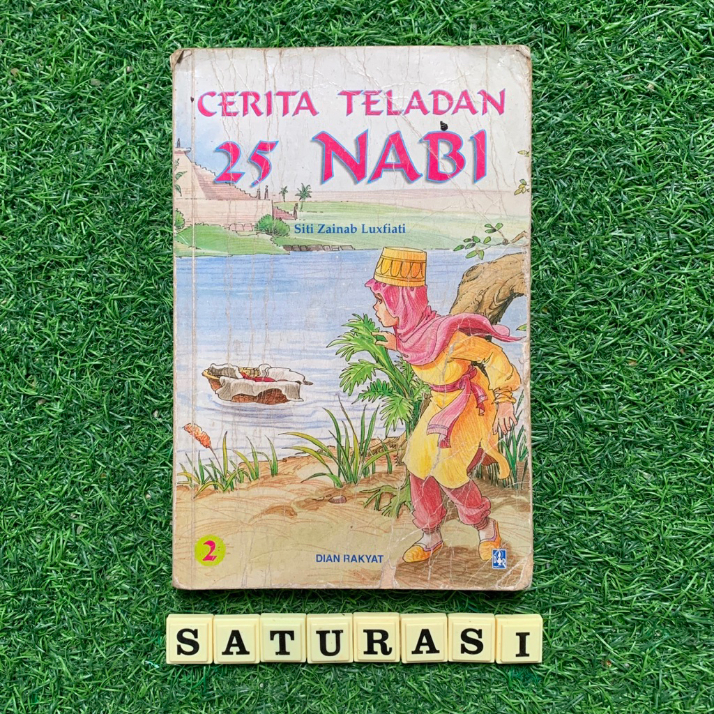(Saturasi Preloved) Cerita Teladan 25 Nabi - Buku islami