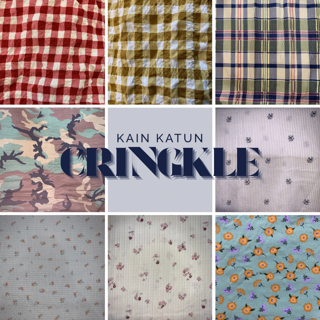 KAIN KATUN CRINKLE