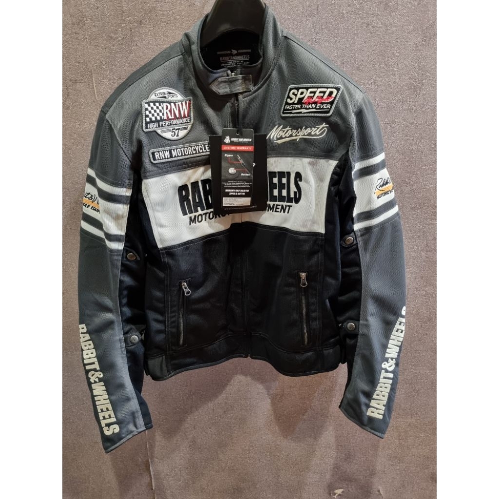 JAKET RABBIT AND WHEELS NEW COMBO GREY