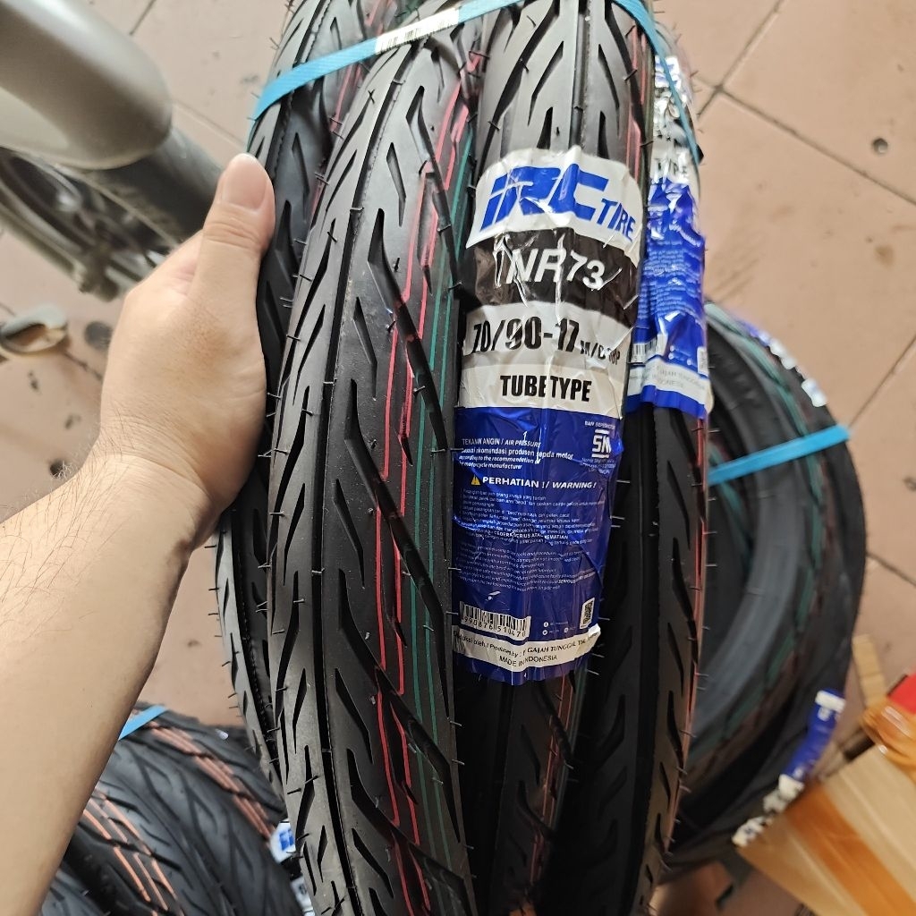 ban luar irc 70/90-17 nr73 (bukan tubeless)