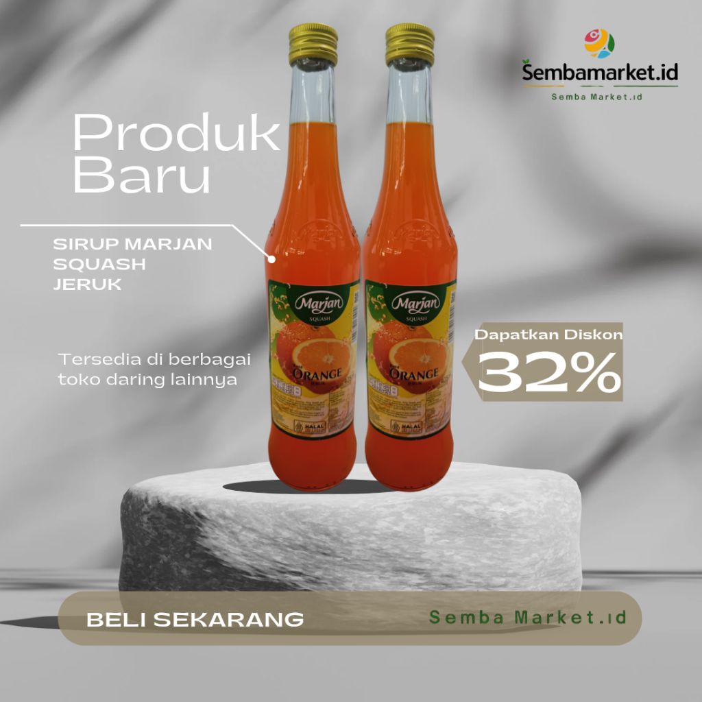 

SIRUP MARJAN SQUASH RASA JERUK