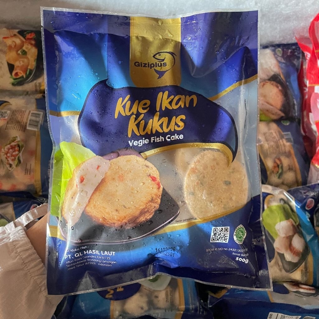 

giziplus Vegie Fish cake 500gr
