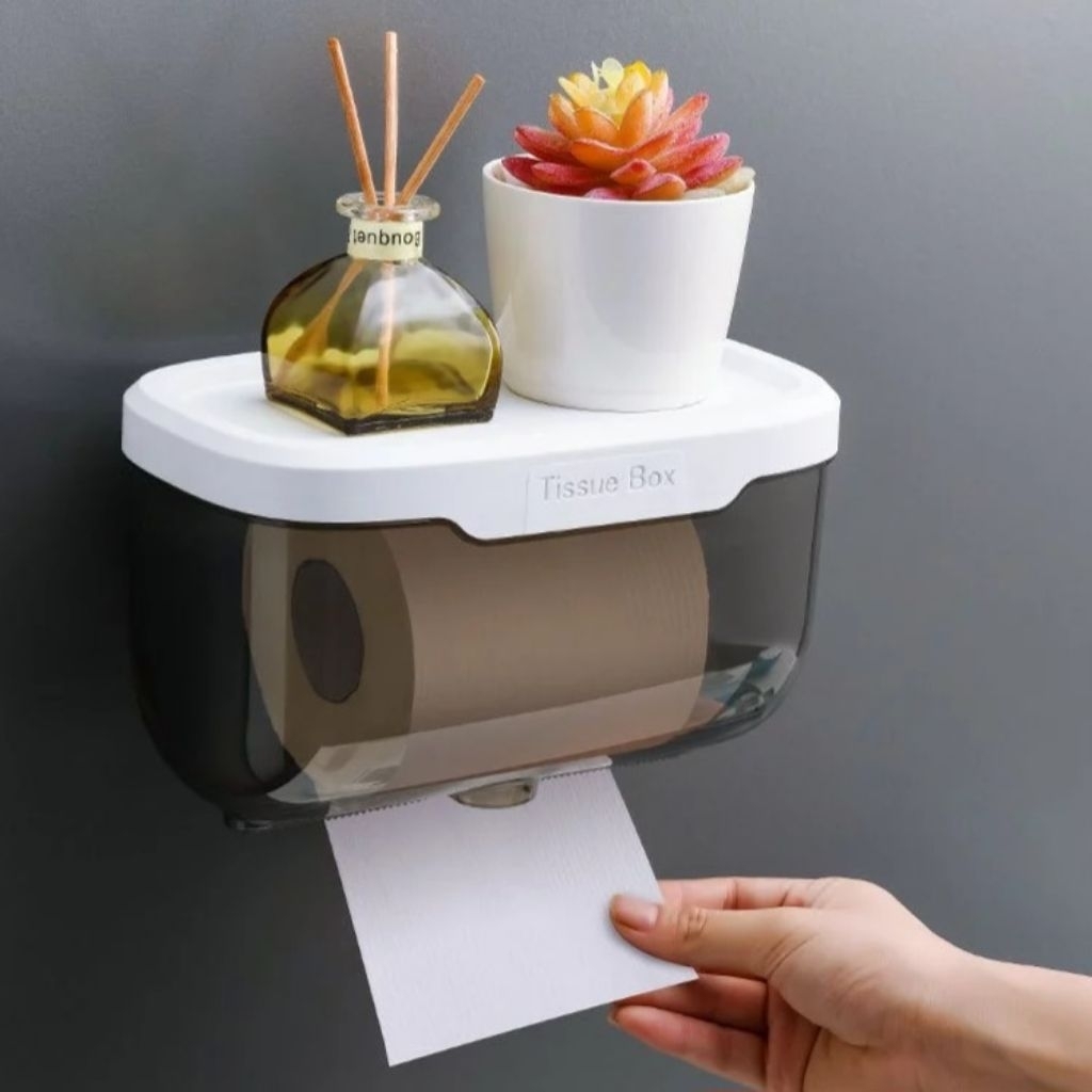 LYNS - TEMPAT TISSUE TOILET / KOTAK TISU TOILET WC / TEMPAT TISU KAMAR MANDI