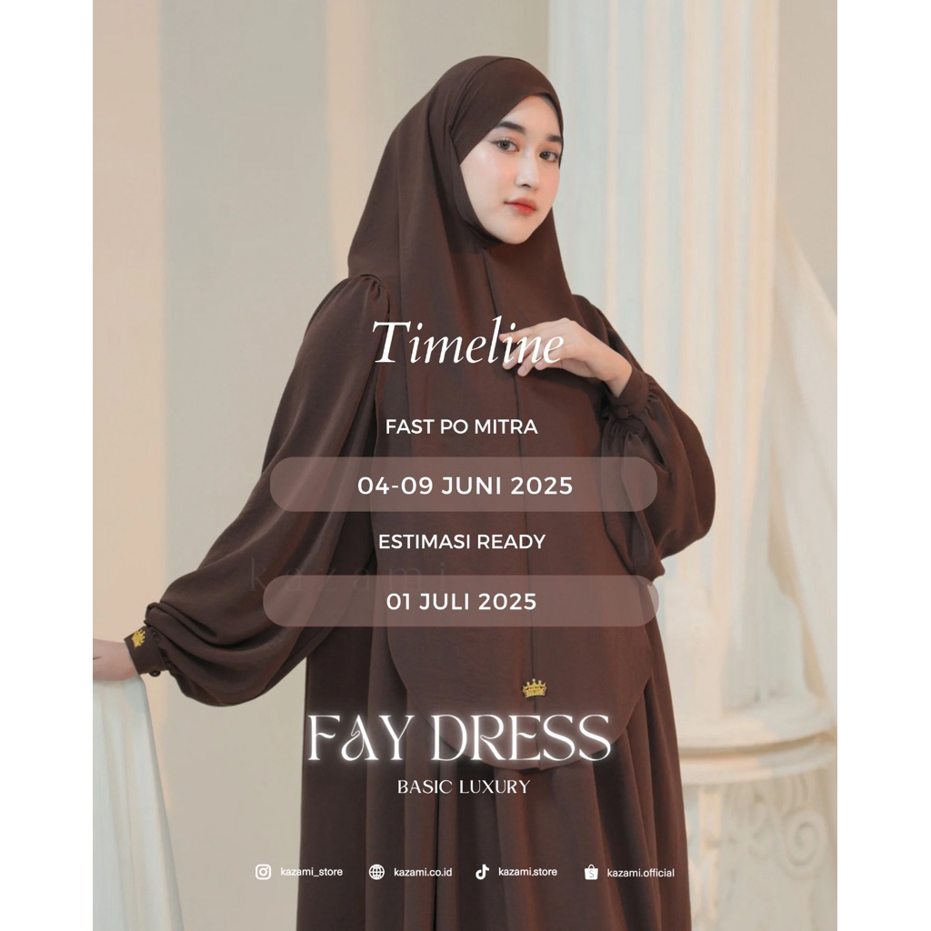 FAY DRESS KAZAMI