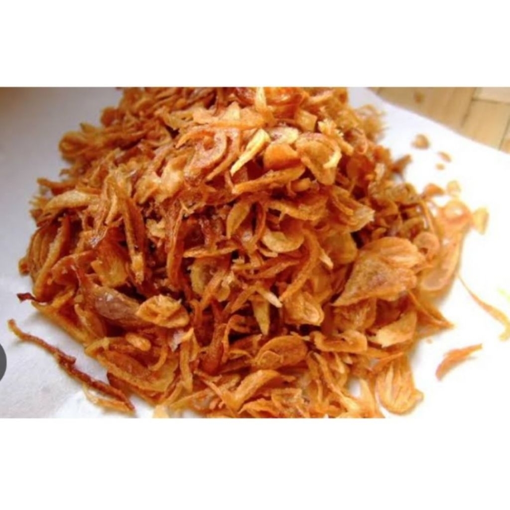 

Bawang Goreng Original Tanpa Tepung | Keriuk Gurih Best Seller 100gr