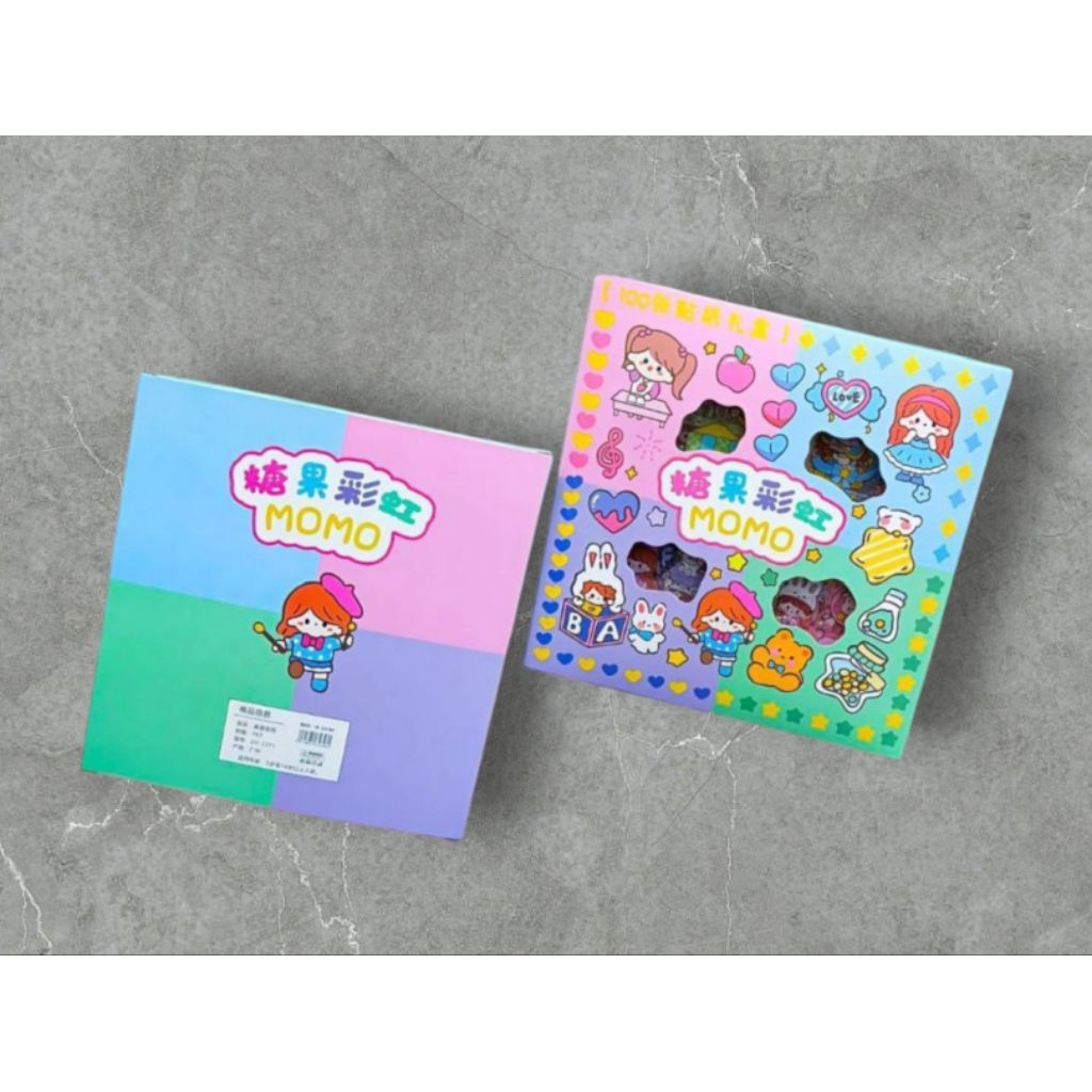

Sticker Pack Karakter 100 Pcs – Lucu & Unik untuk Dekorasi Buku, HP, Laptop