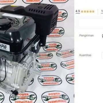 

Engine RYU BLACK 270 Bensin 9.0 Hp / Mesin Penggerak BLACK 270 9.0 HP