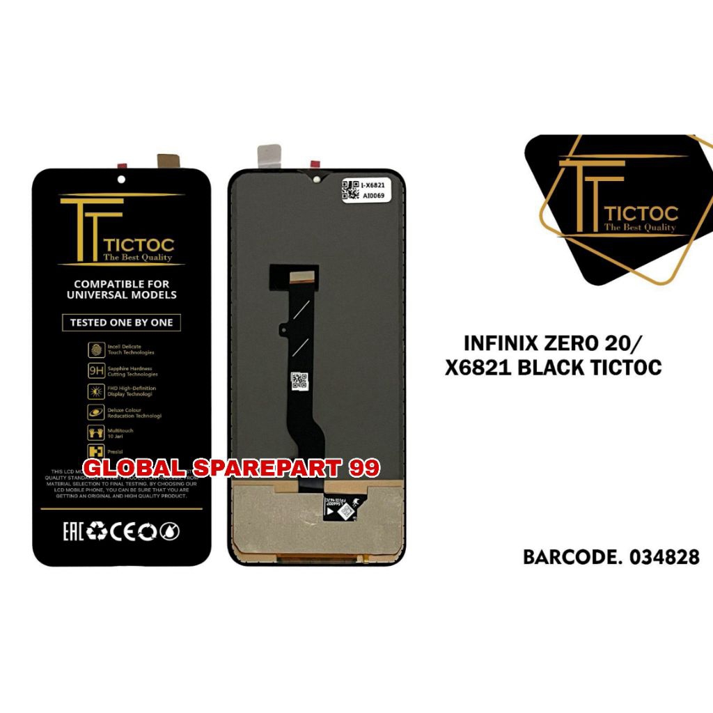LCD INFINIX ZERO 20 X6821 TICTOC