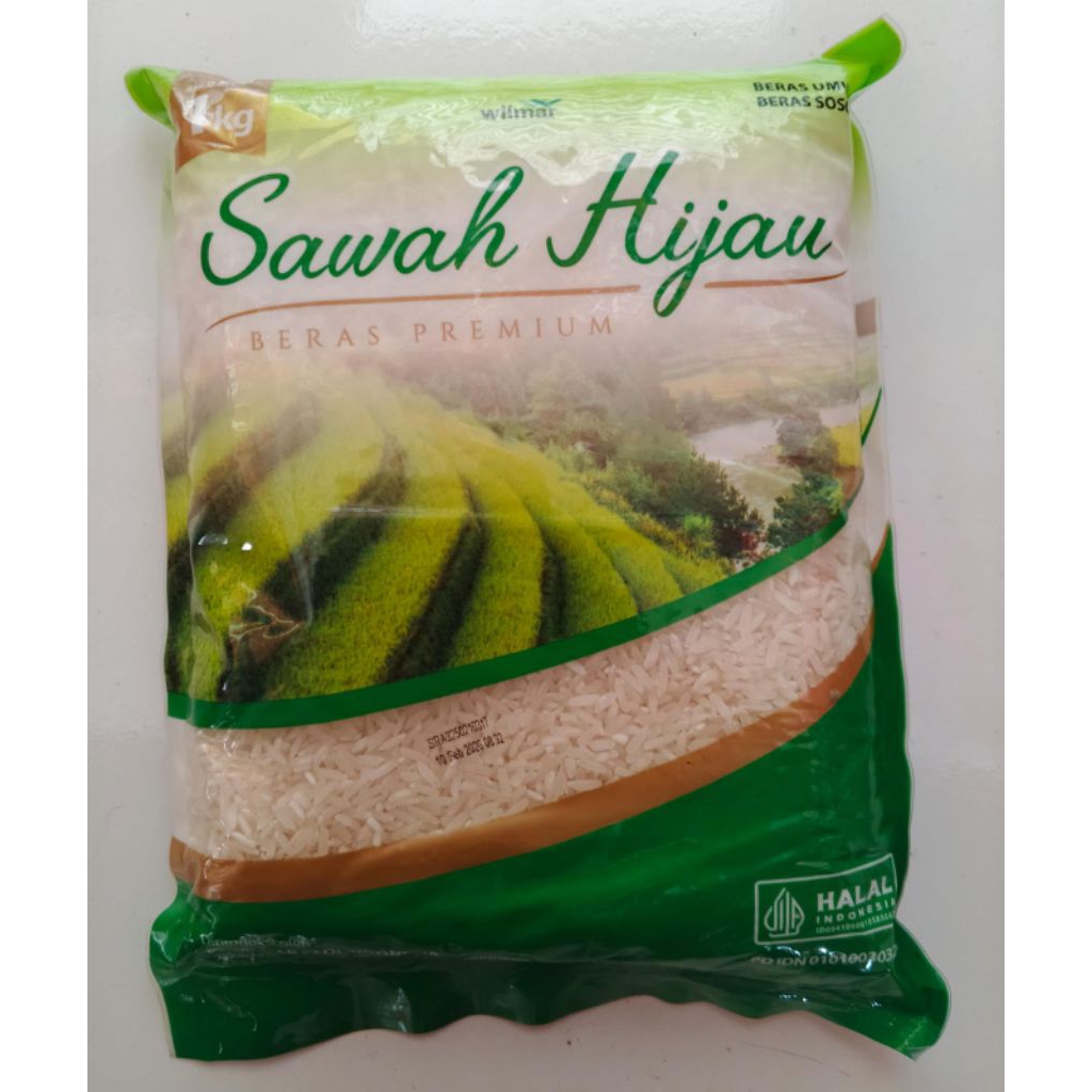 

Beras Sawah Hijau Premium 1kg